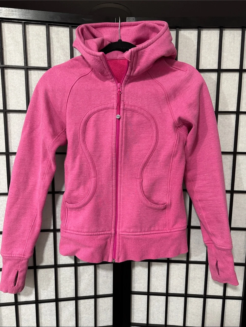 Lululemon Scuba Hoodie pink Sparkle - Picture 3 of 8